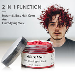 SOVONCARE wax application closeup showing smooth, non-sticky hold for party looks.