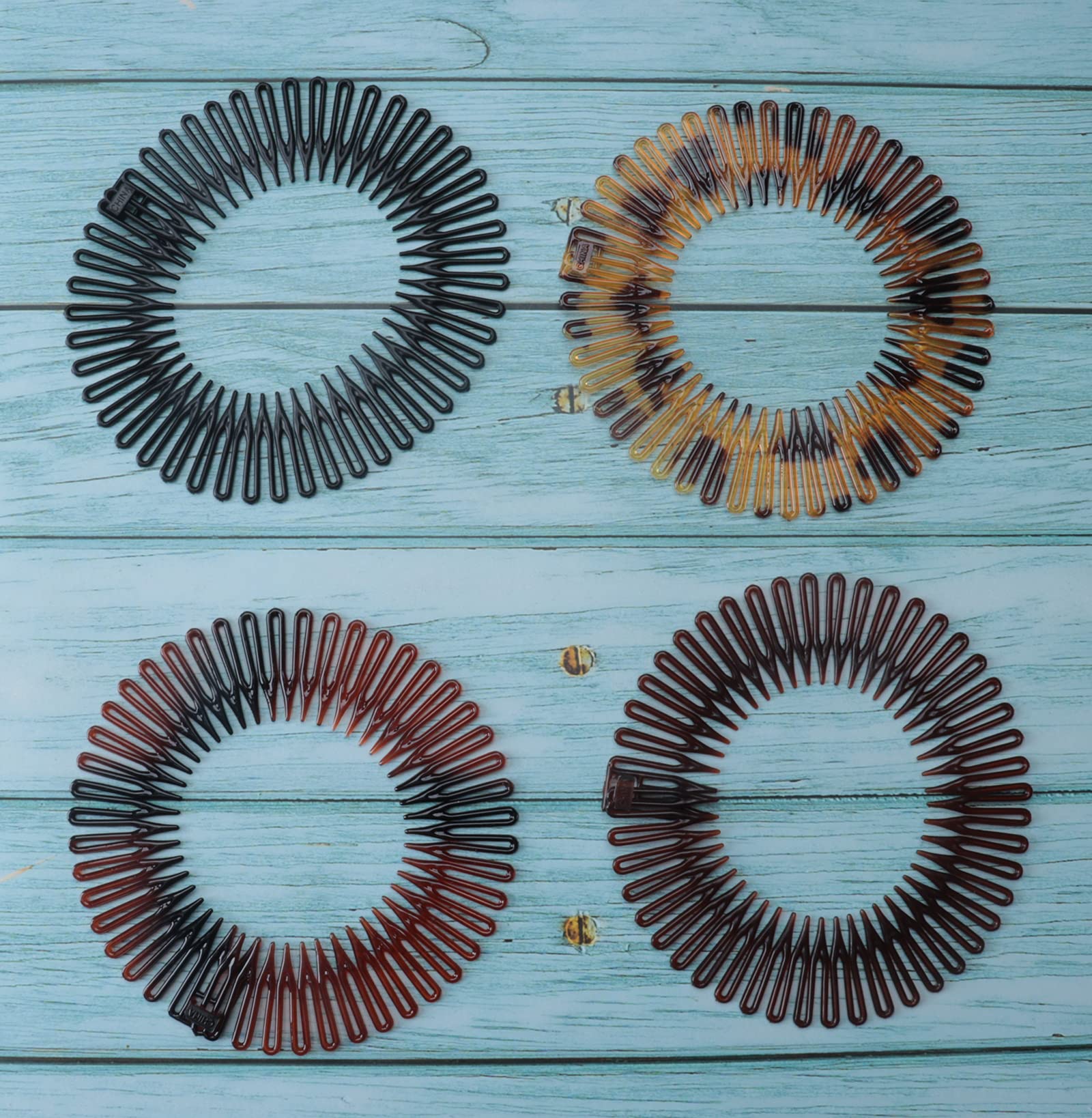 Sowaka multi-color-round-comb bundle offers versatile looks.