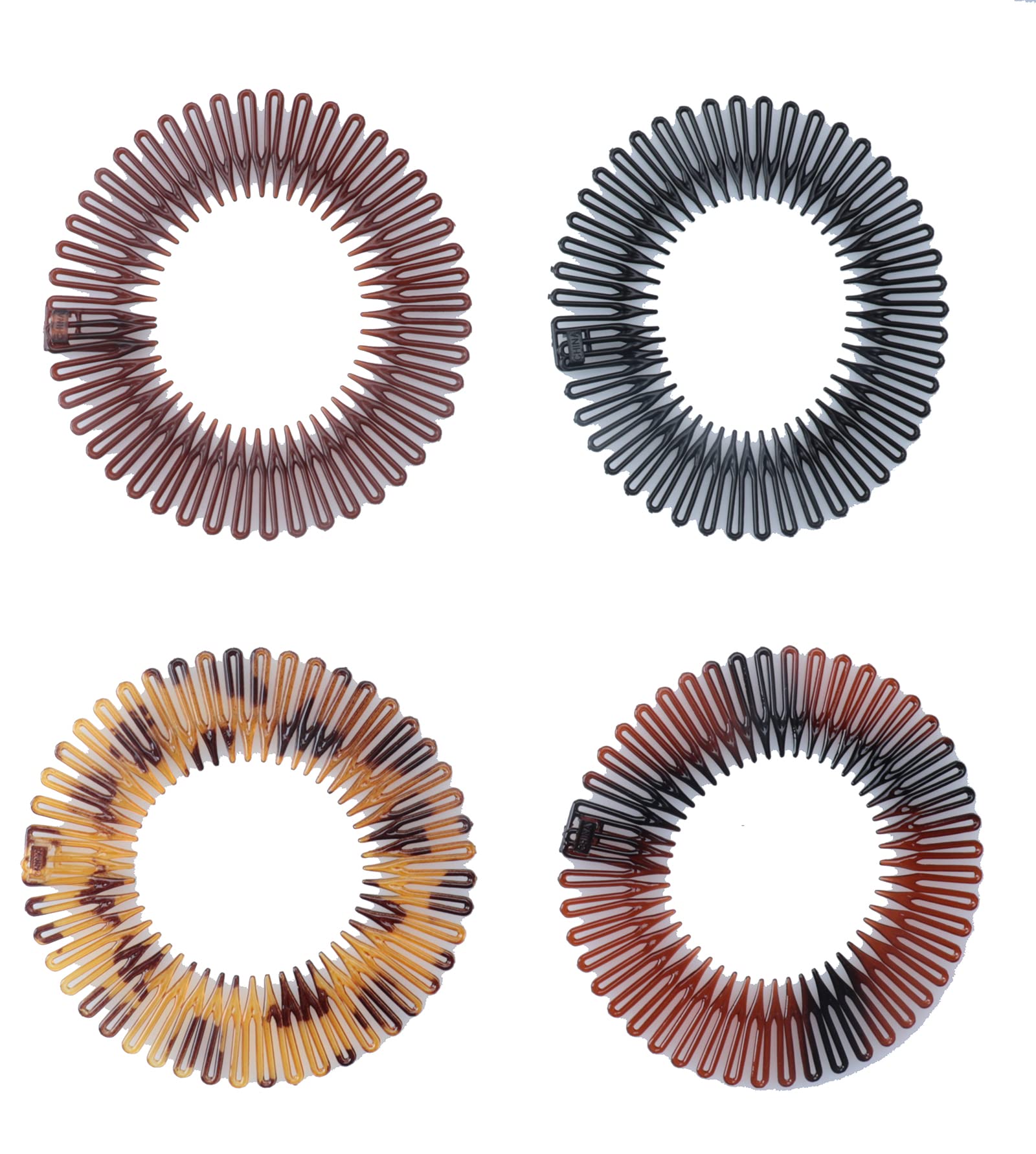Sowaka round-stretch-comb closed design for secure, comfortable fit.