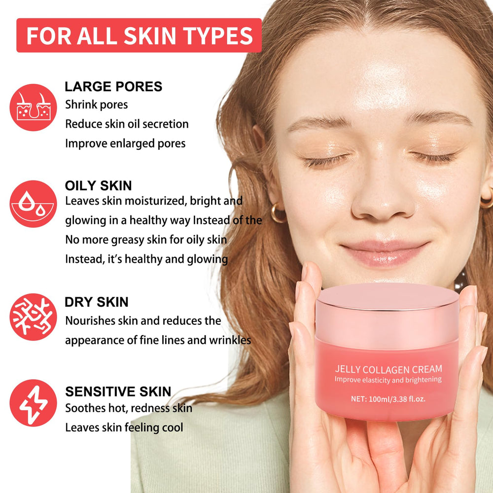 SOYUB Collagen Jelly Cream night application supports overnight hydration and renewal