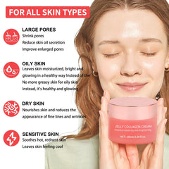 SOYUB Collagen Jelly Cream night application supports overnight hydration and renewal