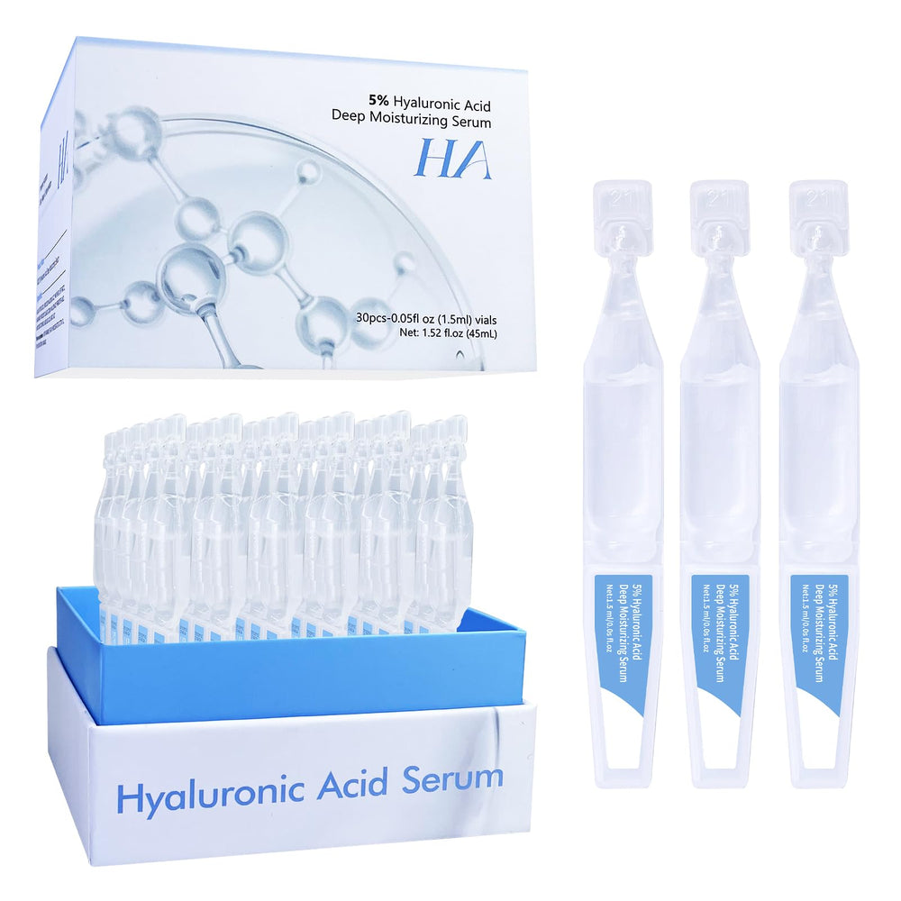SOYUB hyaluronic acid serum bottle pour highlights quick hydration for the skin