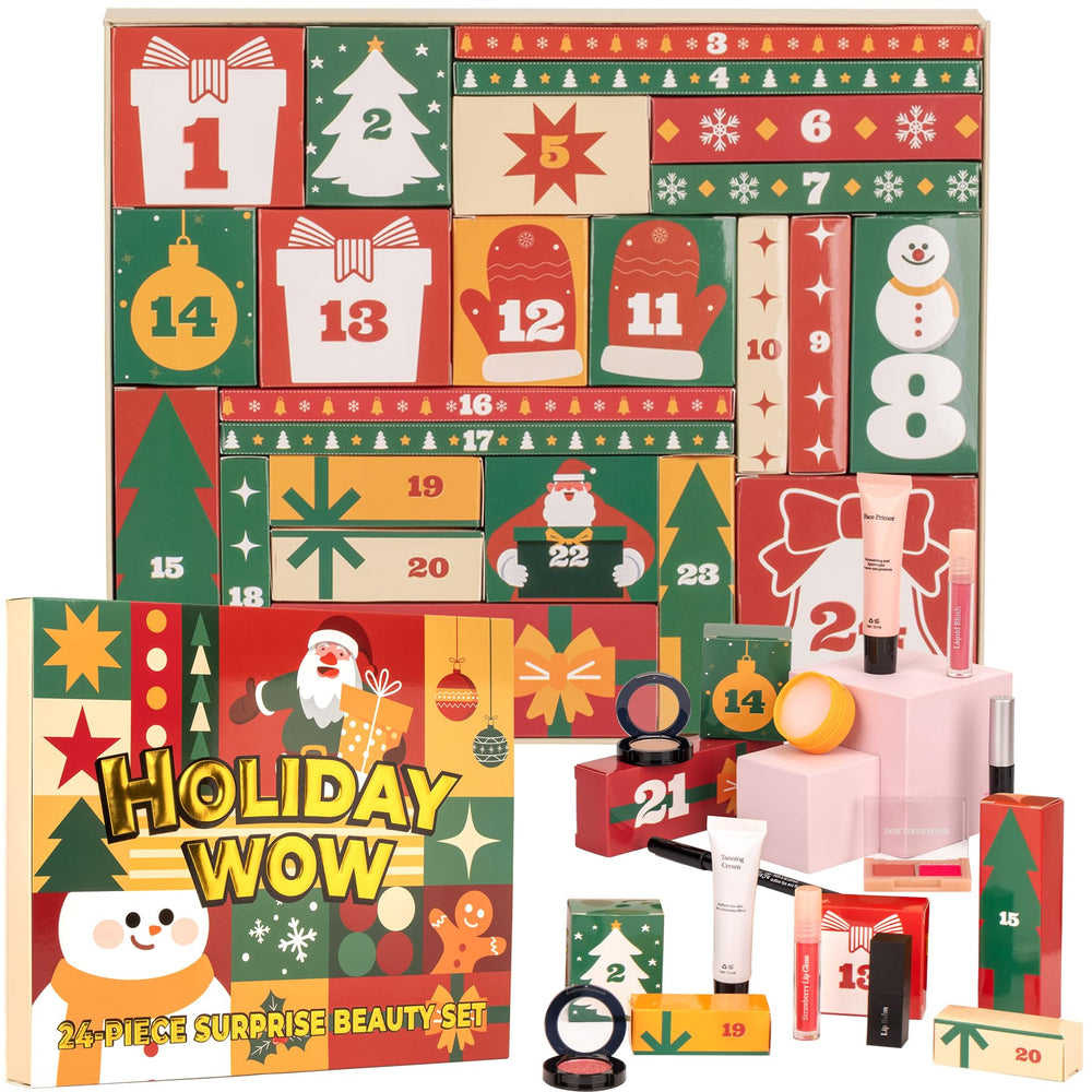 SOYUB makeup advent calendar 2025 unboxing boxes reveal daily surprises for teens