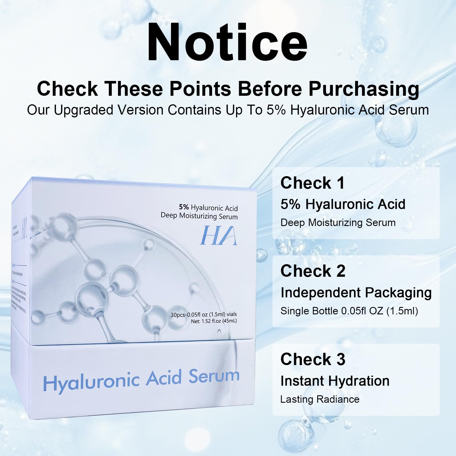 SOYUB serum texture closeup emphasizes a lightweight, non-greasy feel