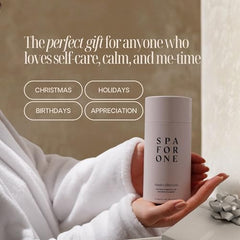 Spa For One deep breath eucalyptus tea tree shower steamer delivers crisp lift.