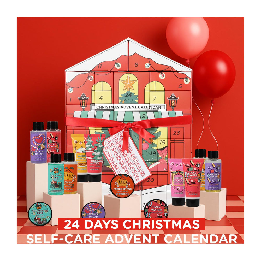 Spa Luxetique Advent Calendar 2025 body lotions highlight hydrating formulas for winter skin.