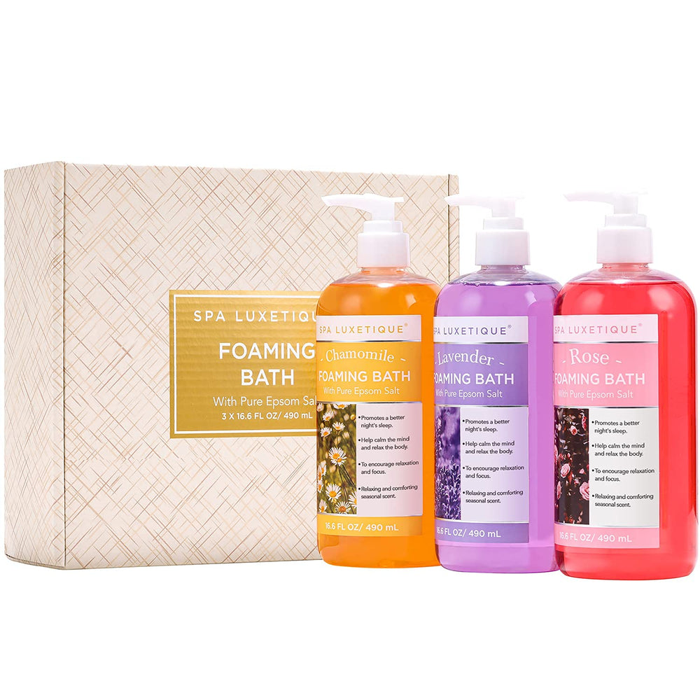 Spa Luxetique Bubble Bath relaxation-routine-setup — creates a cozy bath ritual at home