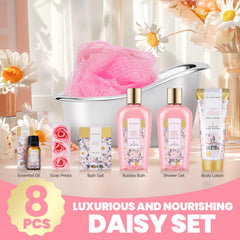 Spa Luxetique Daisy lotion: nourishing hydration after a shower