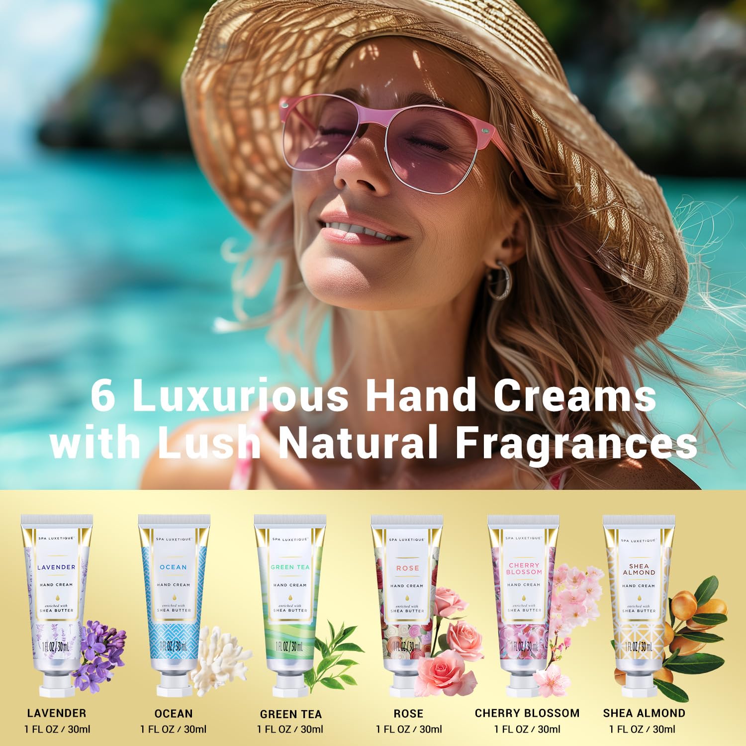 Spa Luxetique hand cream non-greasy absorption delivers quick moisture without residue.