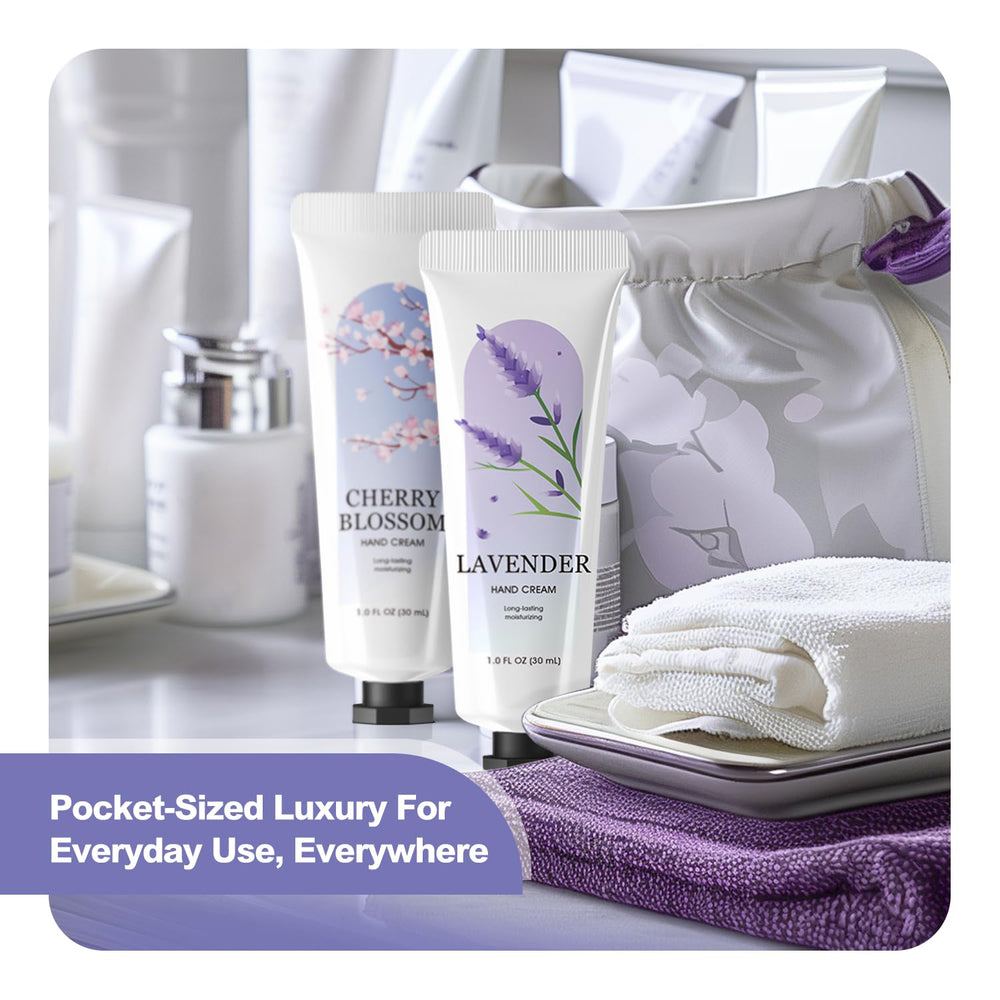 Spa Luxetique wild rose fragrance hand cream with luxurious scent and quick absorption.