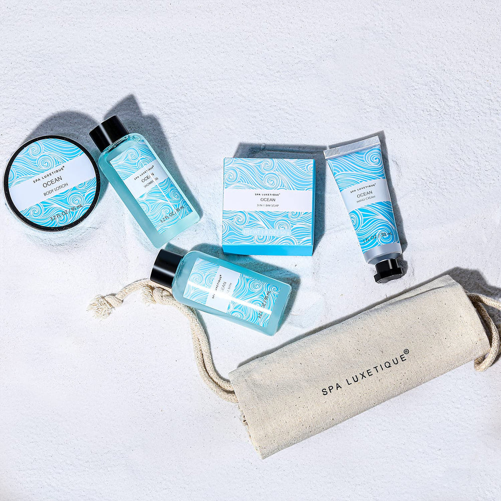 Spa Luxetique spa scene image evokes a serene at-home spa ritual.