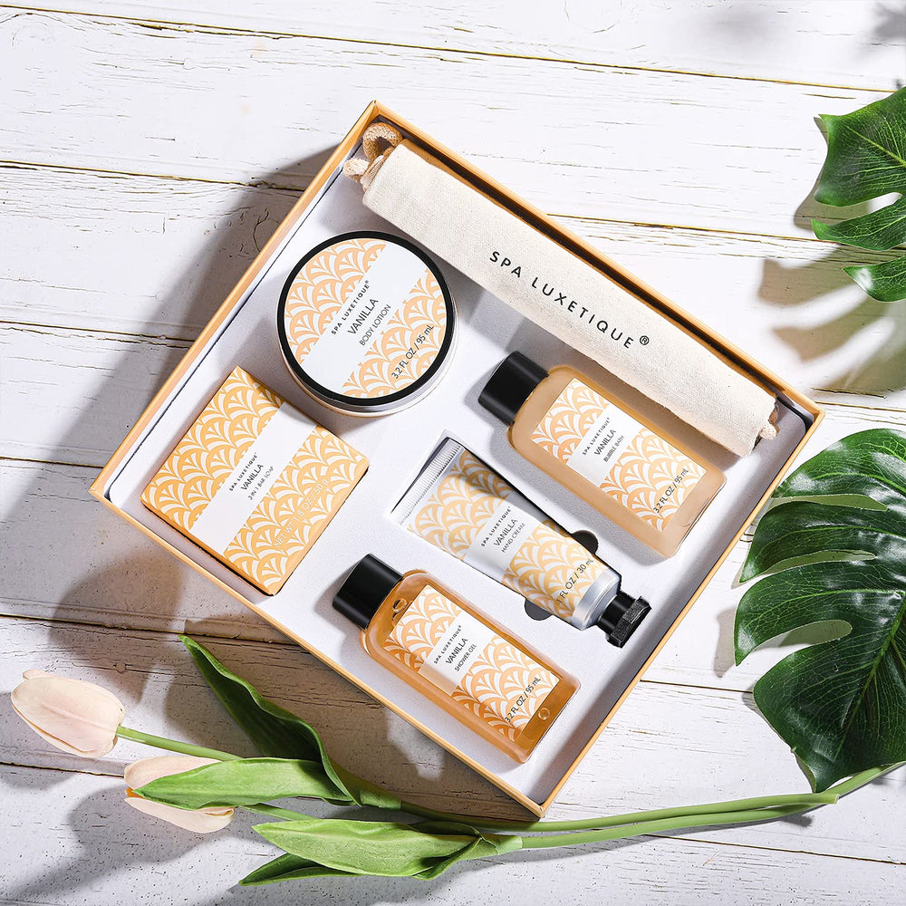 Spa Luxetique hand cream designed for moisturizing and nourishing thirsty skin.