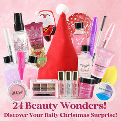 SPA LUXETIQUE WORLD advent calendar includes delightful bath treats.