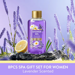 SPA LUXETIQUE WORLD Shower Gel bottle showcases silky lather for spa-at-home routines