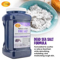SPA REDI lavender aroma bottle conveys calming spa-like scent.