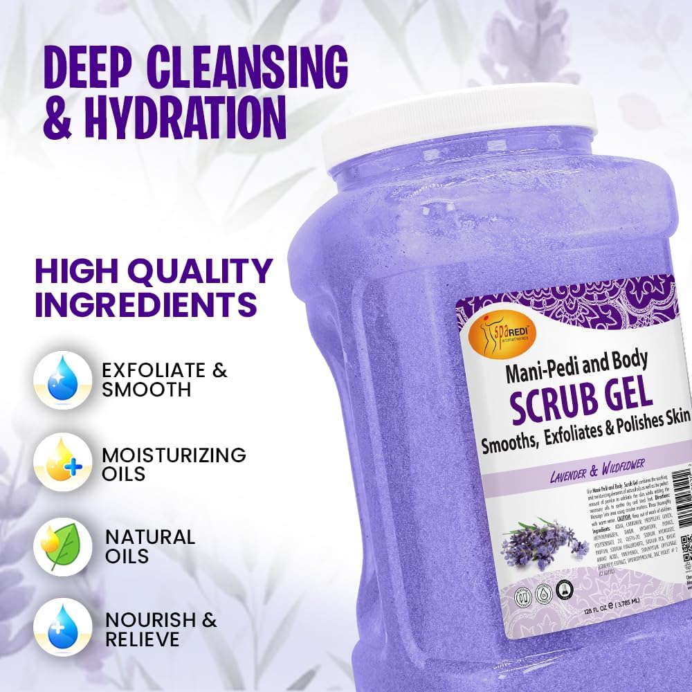 SPA REDI lavender aroma enhances relaxation during use