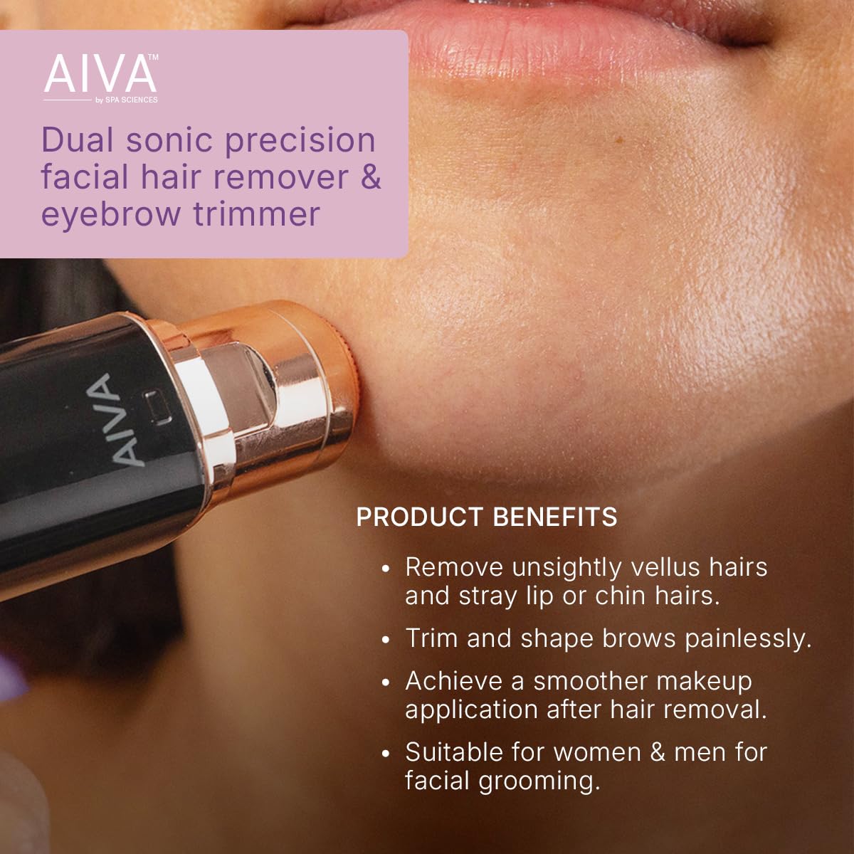 SPA SCIENCES AIVA USB rechargeable design for cord-free use