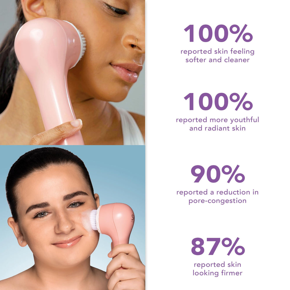 Spa Sciences NOVA serum absorption-demo illustrates enhanced product uptake