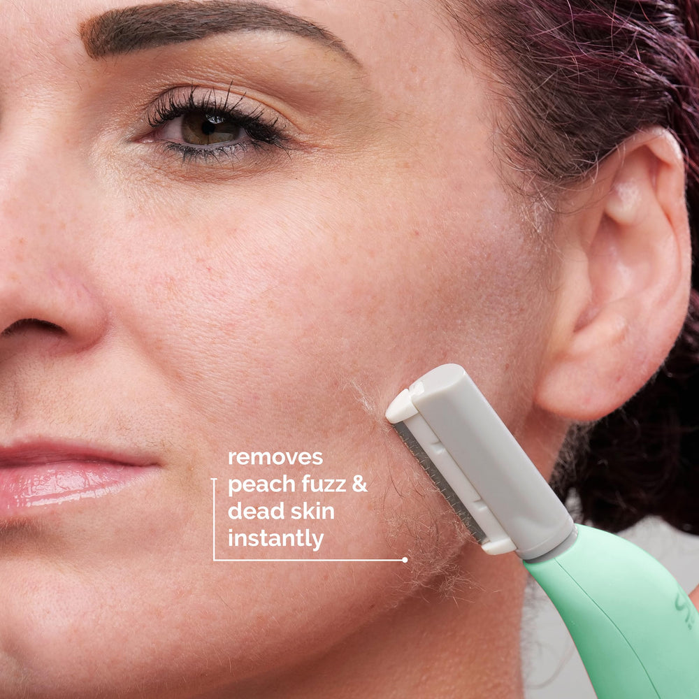 SPA SCIENCES SIMA skin exfoliation image conveys smoother pores and refined microtexture