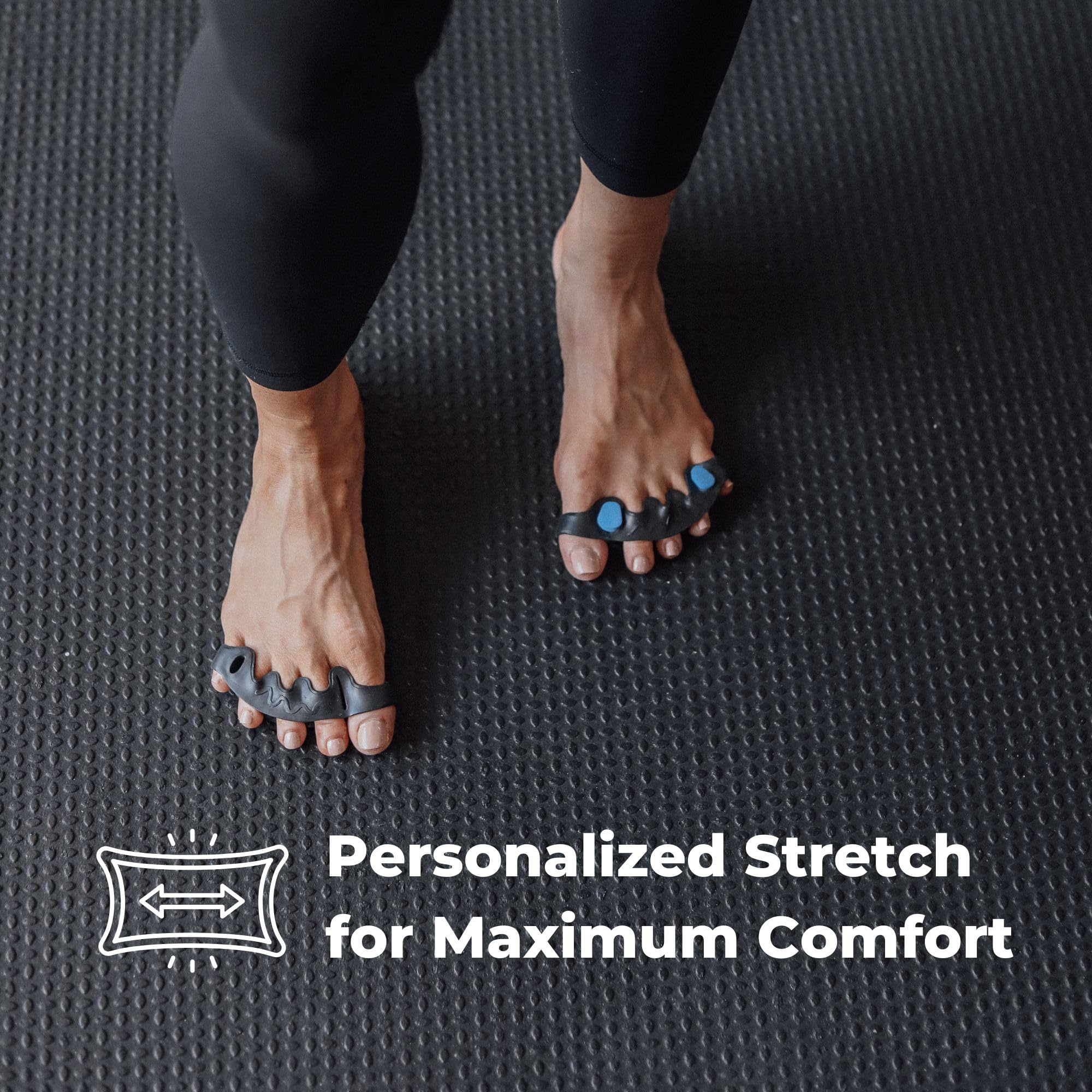 Spacer Mobility Toe Spacer FLEX one-size-fits-all design fits men and women.