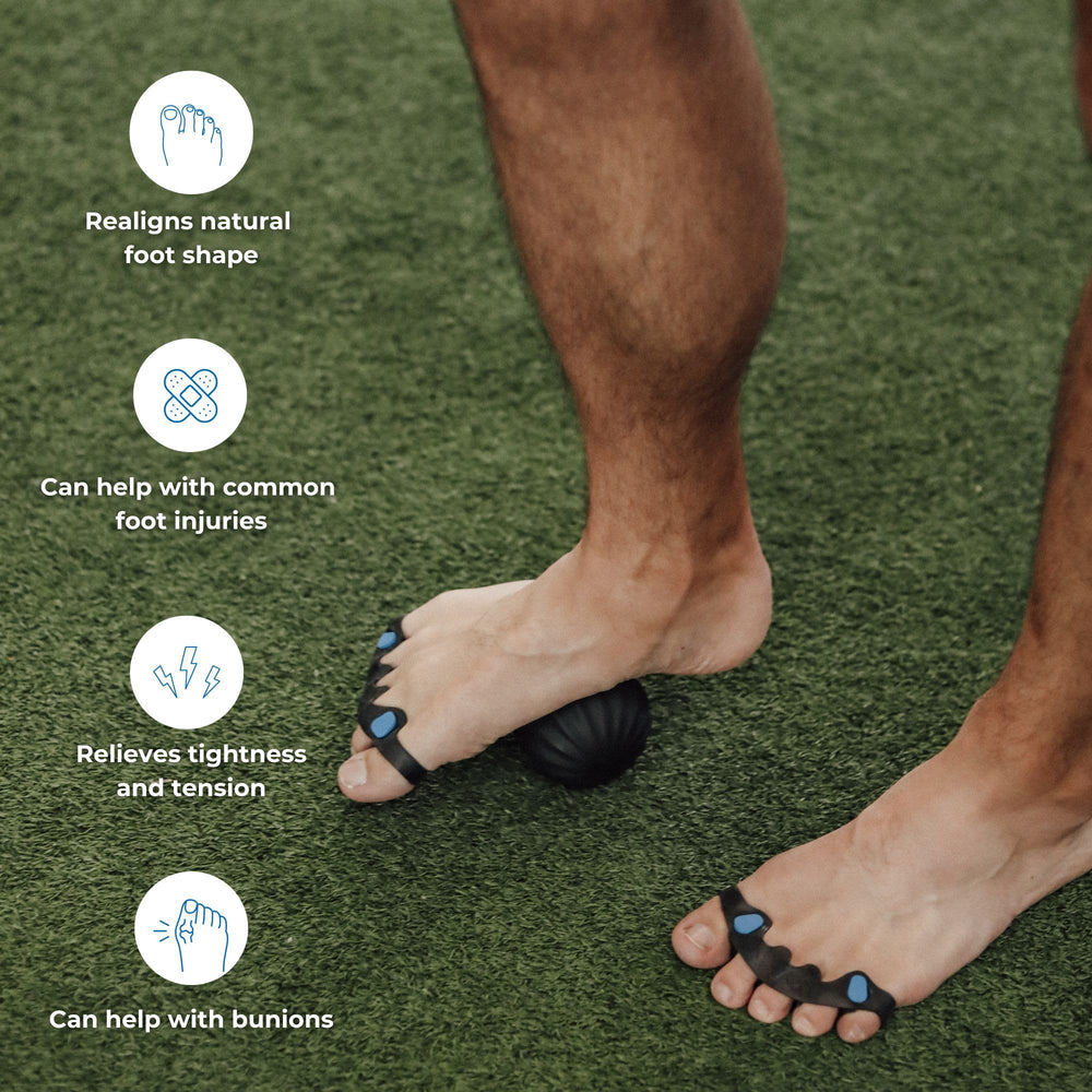 Spacer Mobility Toe Spacer FLEX flexible silicone conforms to narrow toe boxes.