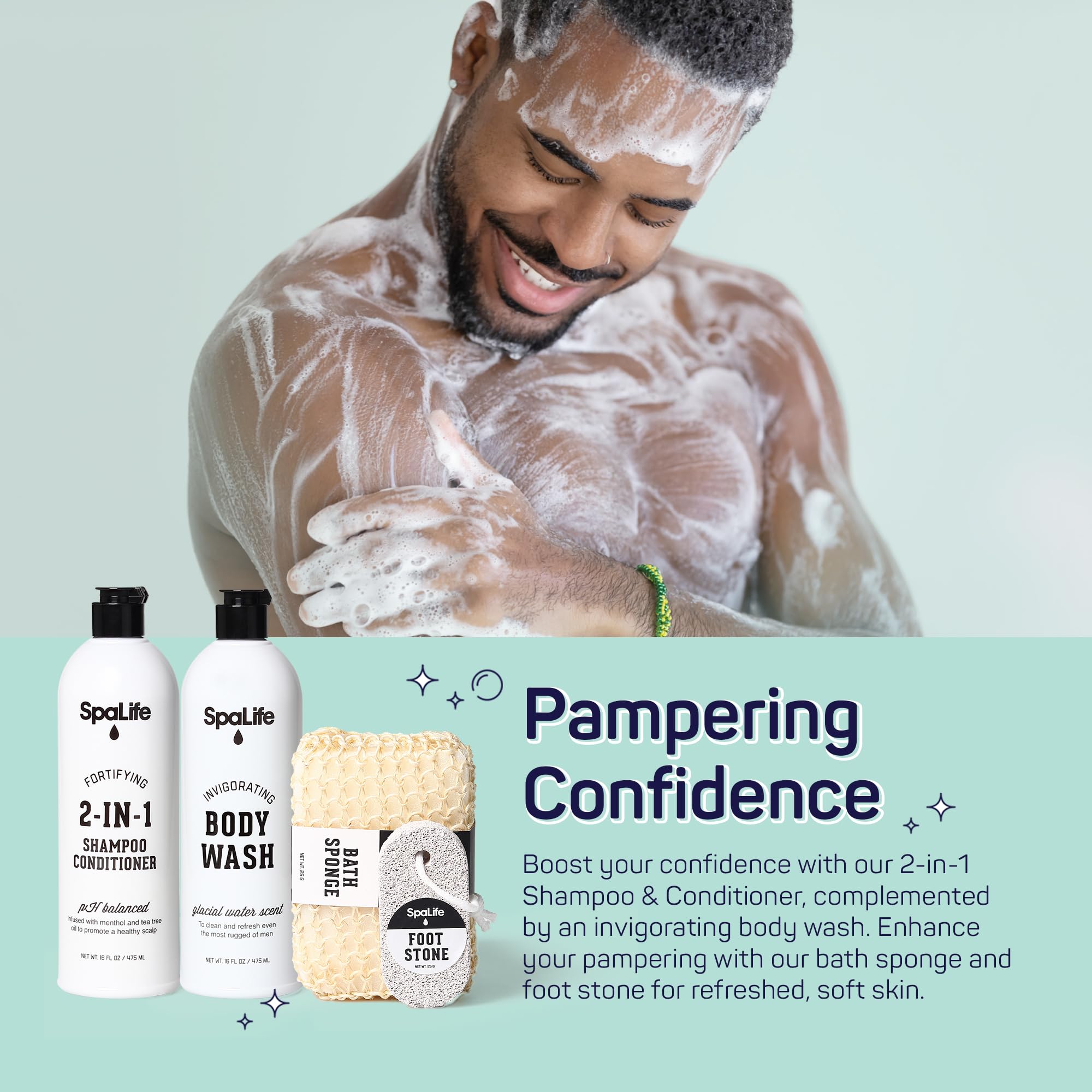 SpaLife bath sponge presents gentle exfoliation and cleansing in daily routines