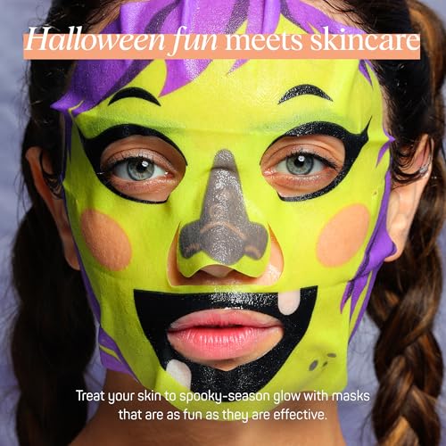 SpaLife cat-tastic glow detoxifying mask emphasizes impurity removal for a clearer complexion.