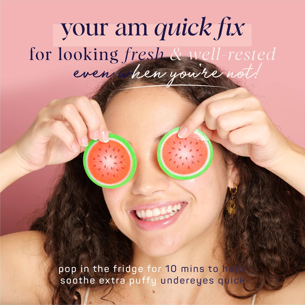 SpaLife hyaluronic-acid eye pads closeup showing moisture retention