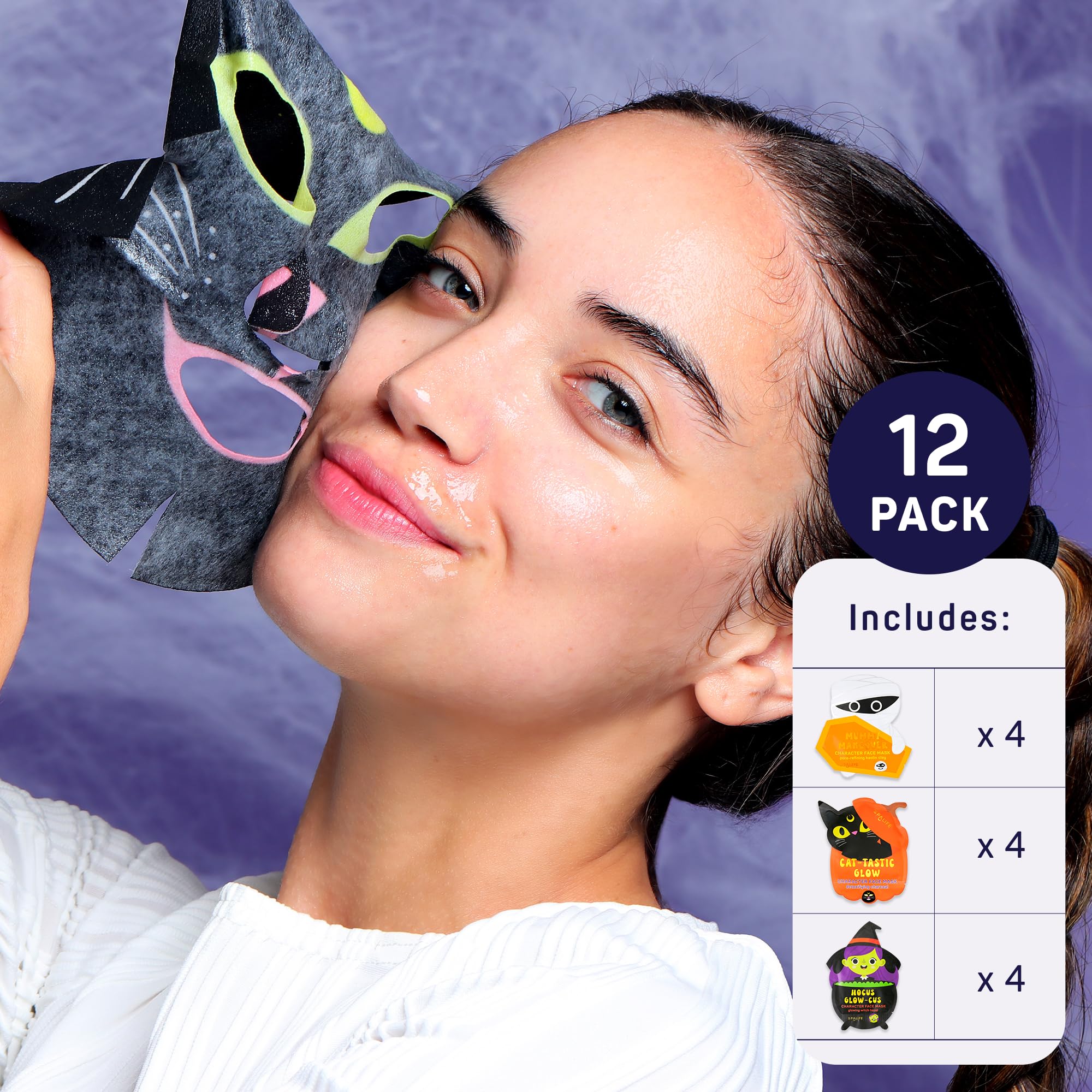SpaLife Korean face mask collection demonstrates all-skin-types care and soothing hydration.