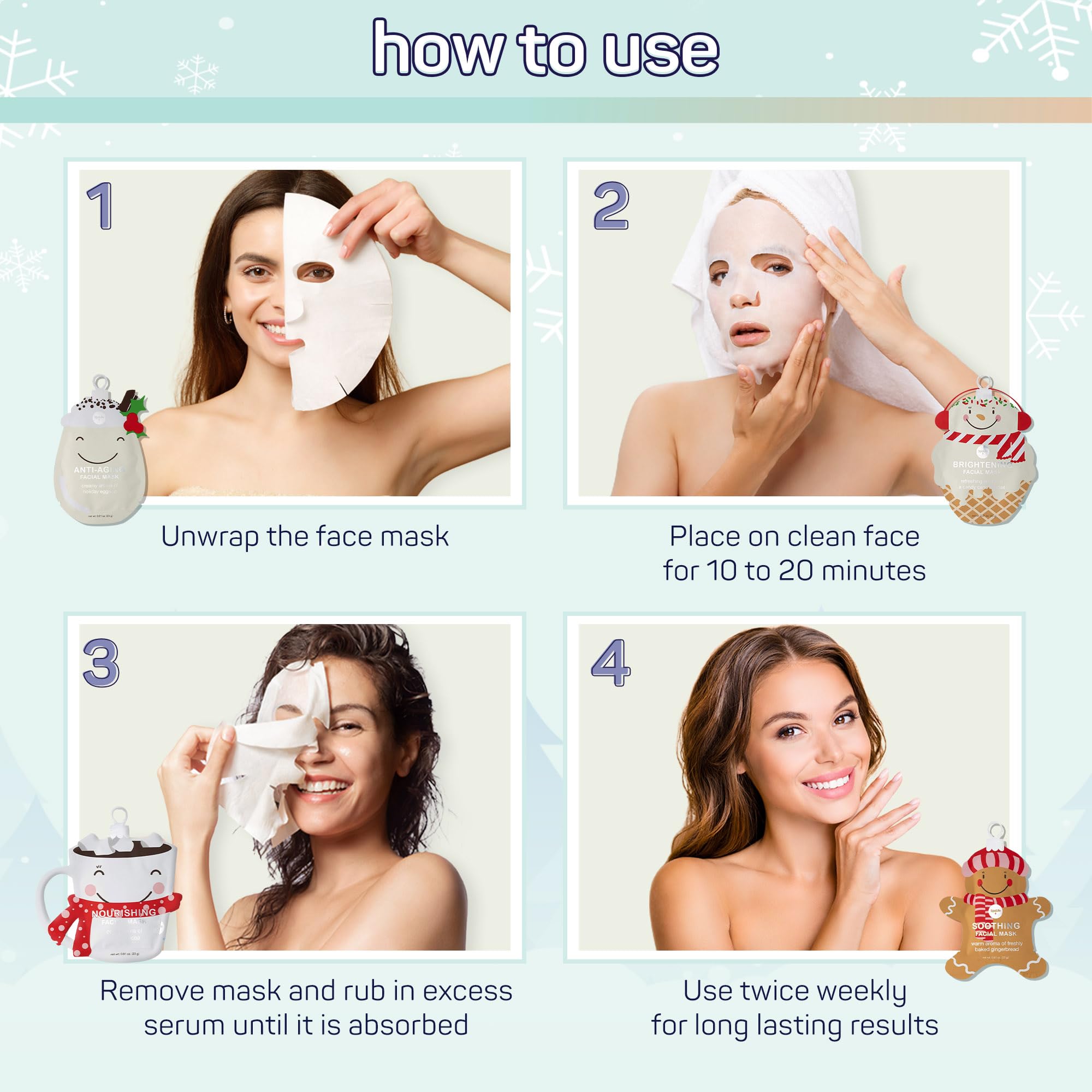 SpaLife facial mask application closeup demonstrates at-home spa pampering