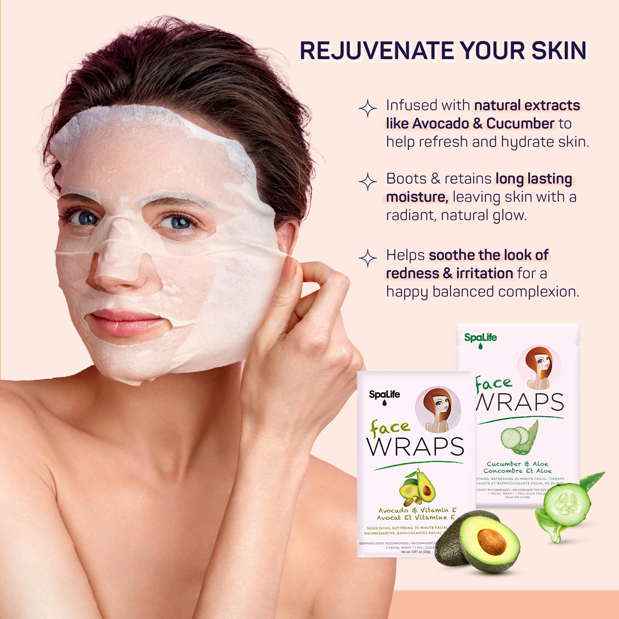 SpaLife hand gloves moisturizing application demonstrates quick-softening, mess-free hydration.