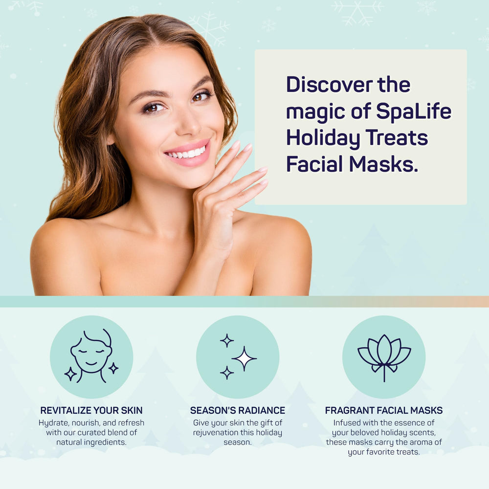SpaLife Holiday Gift 12-Pack serves as a thoughtful stocking stuffer for winter skincare