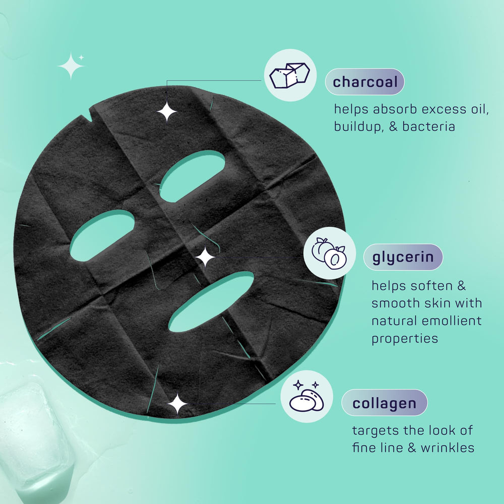 SpaLife face mask being applied, offering a hydrating spa-like ritual.