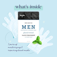 Close-up of SpaLife balm texture—rich moisture with no sticky residue.