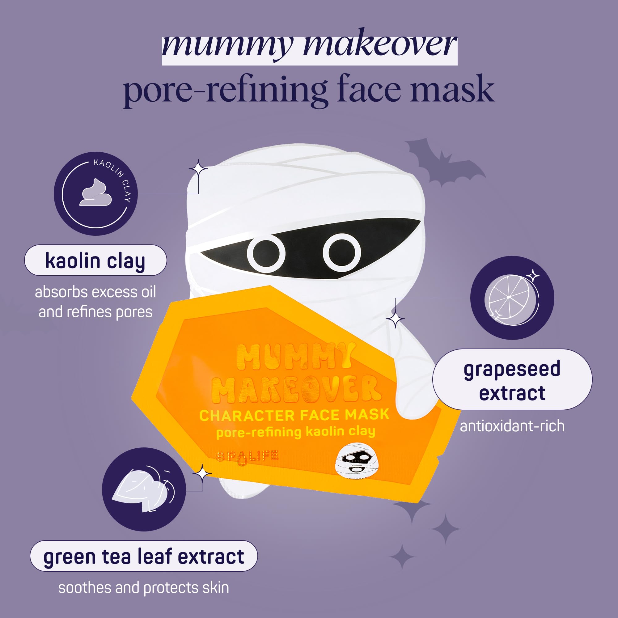 SpaLife party-night mask application scene supports quick self-care before photos.