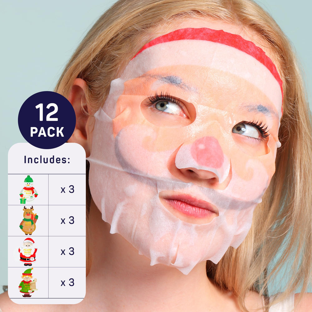 SpaLife Santa's Workshop gift box presents a festive skincare set