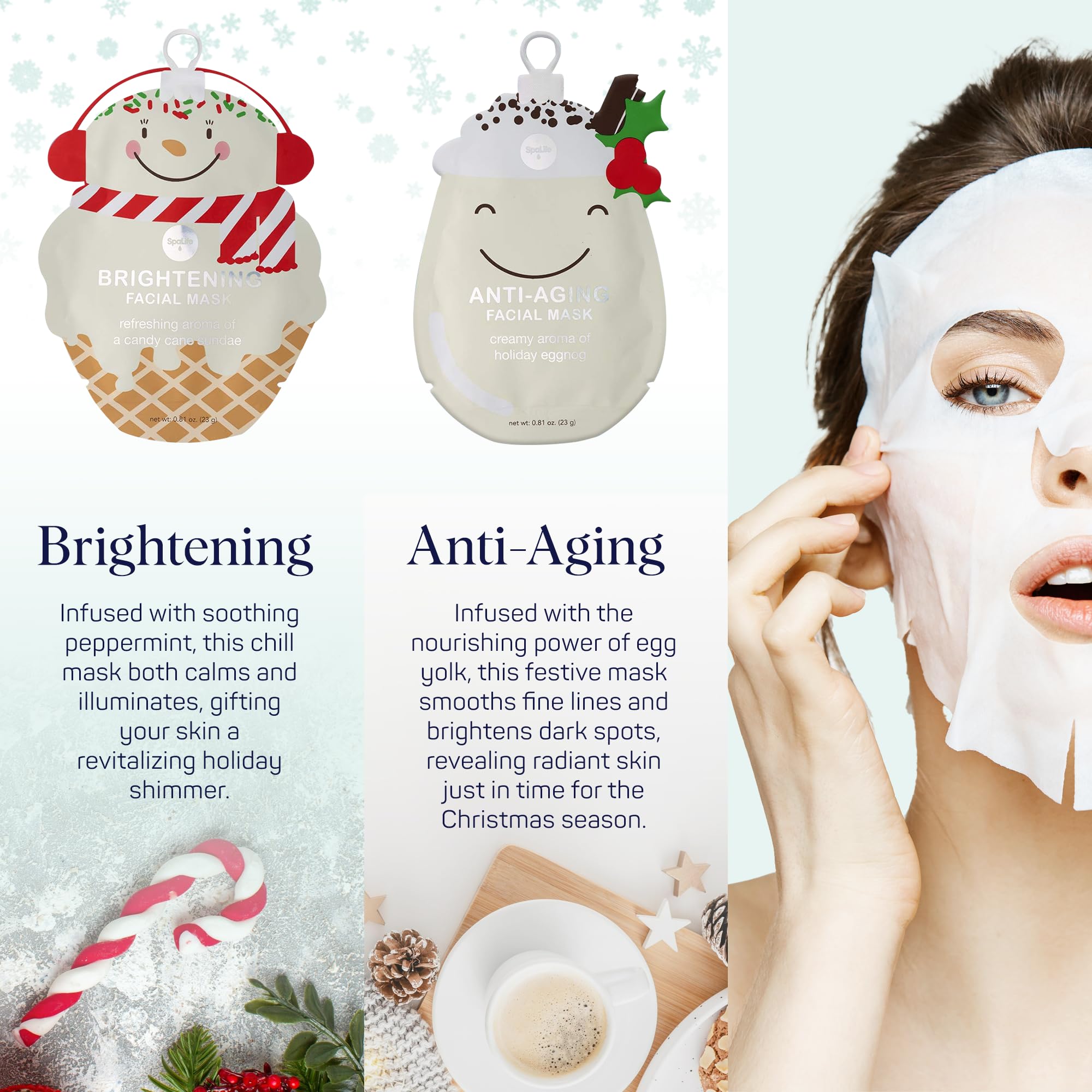 SpaLife Shea Butter mask delivers deep hydration against dry winter air