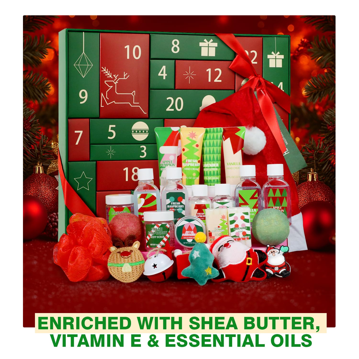 Spa Luxetique Advent Calendar hand cream close-up highlighting nourishing hand care.