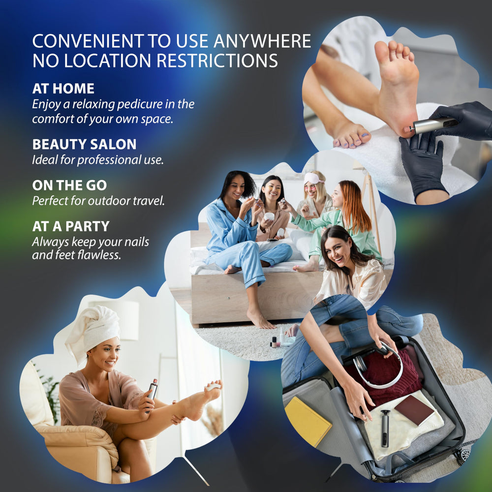 SPARGOS includes 60 sanding discs for thorough dead skin removal