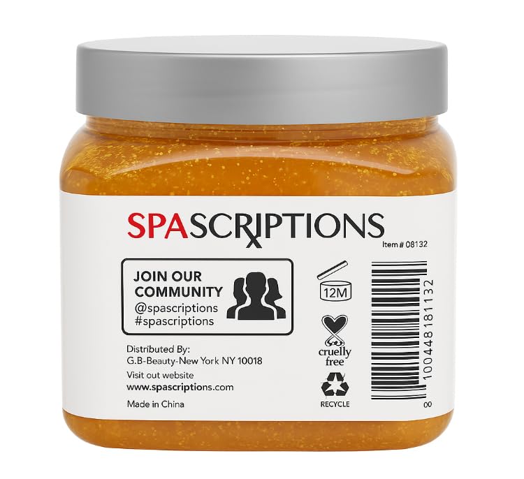 SpaScriptions chamomile-infused formula evokes calming bath-time ritual.