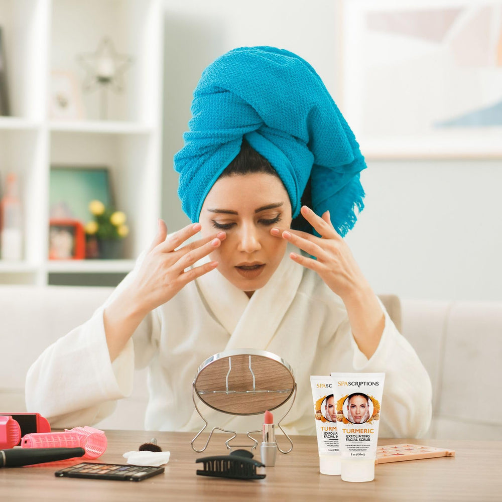 SpaScriptions Walnut-shell natural exfoliant action for smoother skin