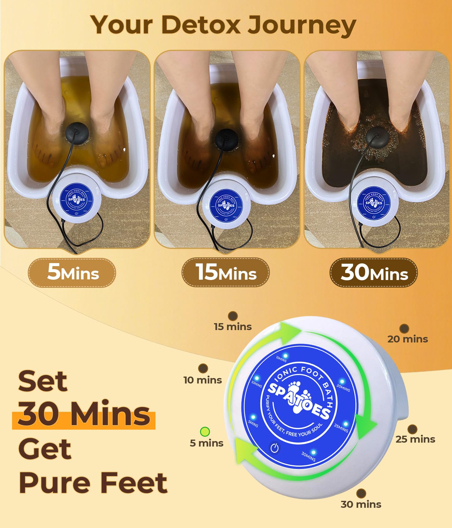 SPATOES One-touch SPA control for easy at-home use