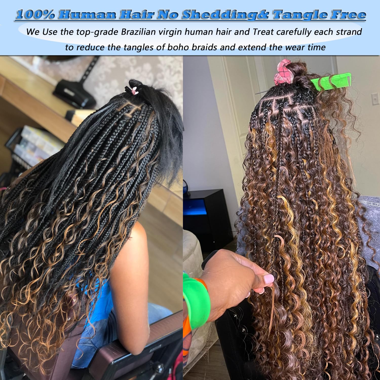 SPCA 12A Brazilian virgin hair close-up emphasizes clean cuticle and glossy finish.
