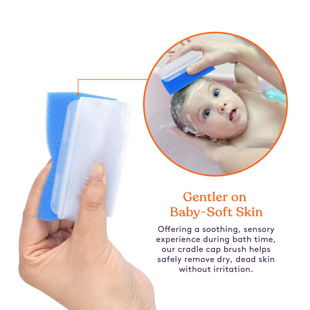 Special Supplies skin-friendly sponge supports comfortable, soothing bath experiences for babies.