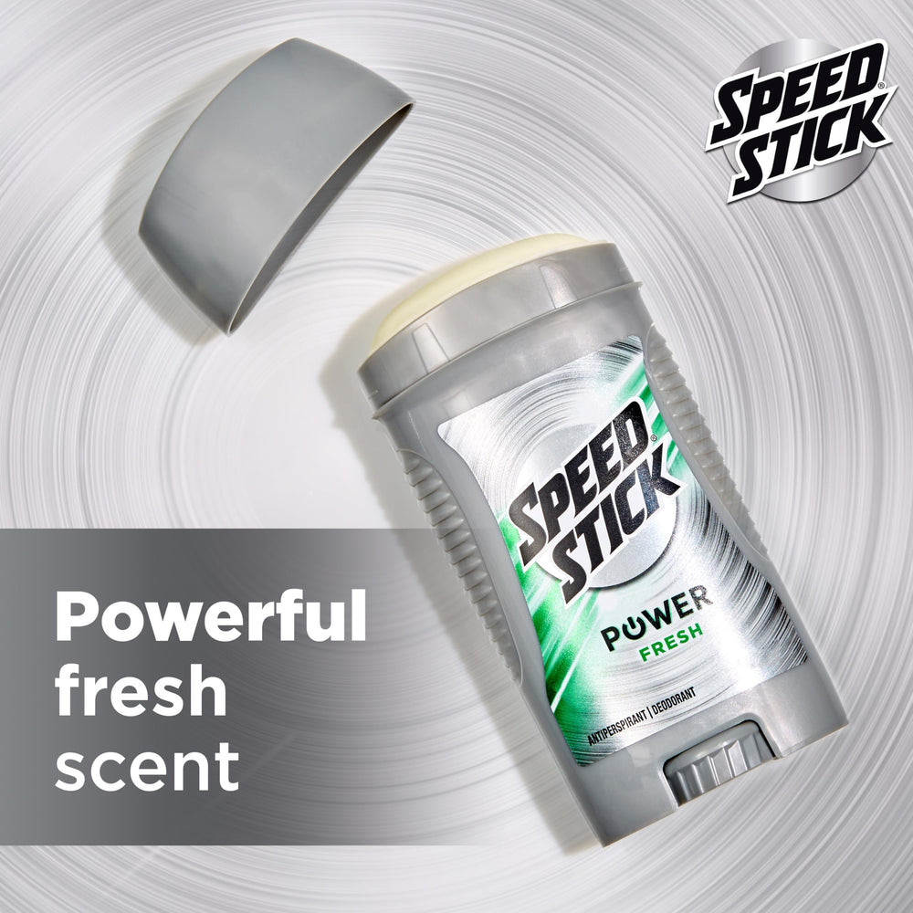 Speed Stick Men's Deodorant Fresh 24-hour odor control for gym days.