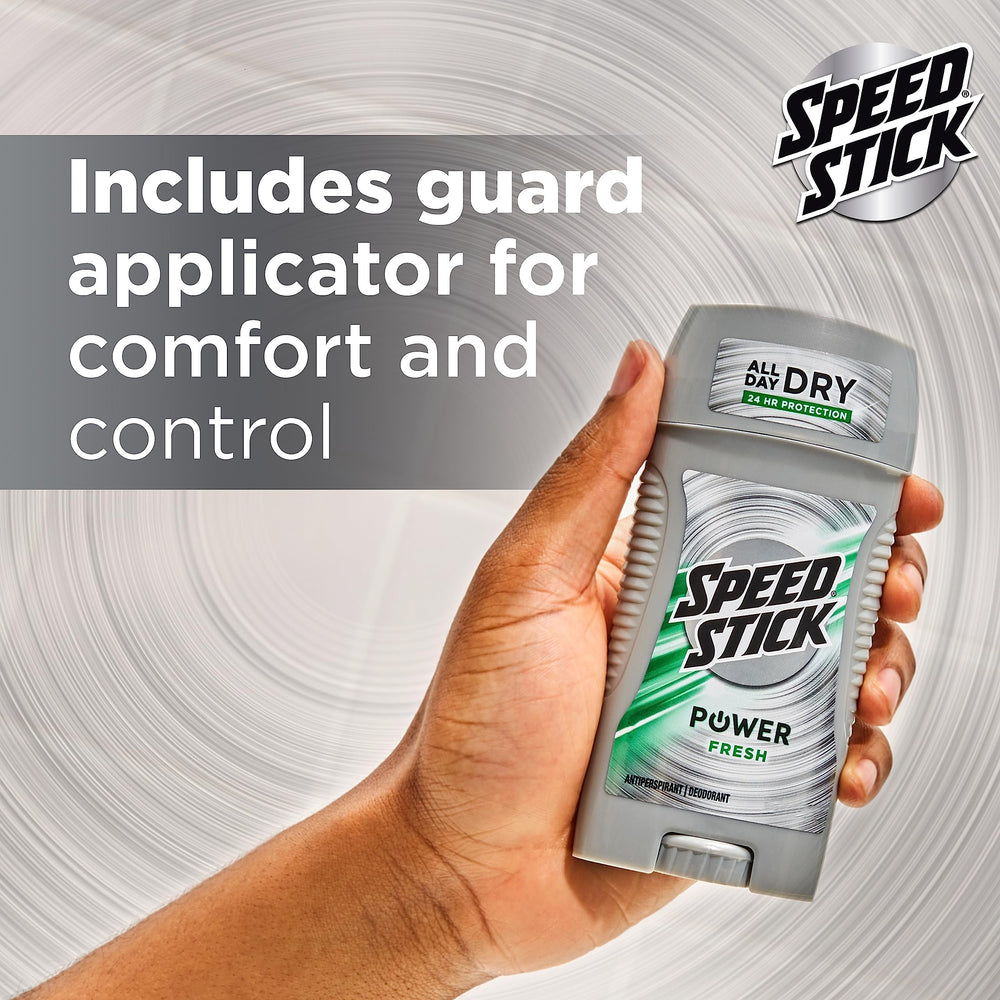 Speed Stick Men's Deodorant Fresh comfortable guard for smooth application.