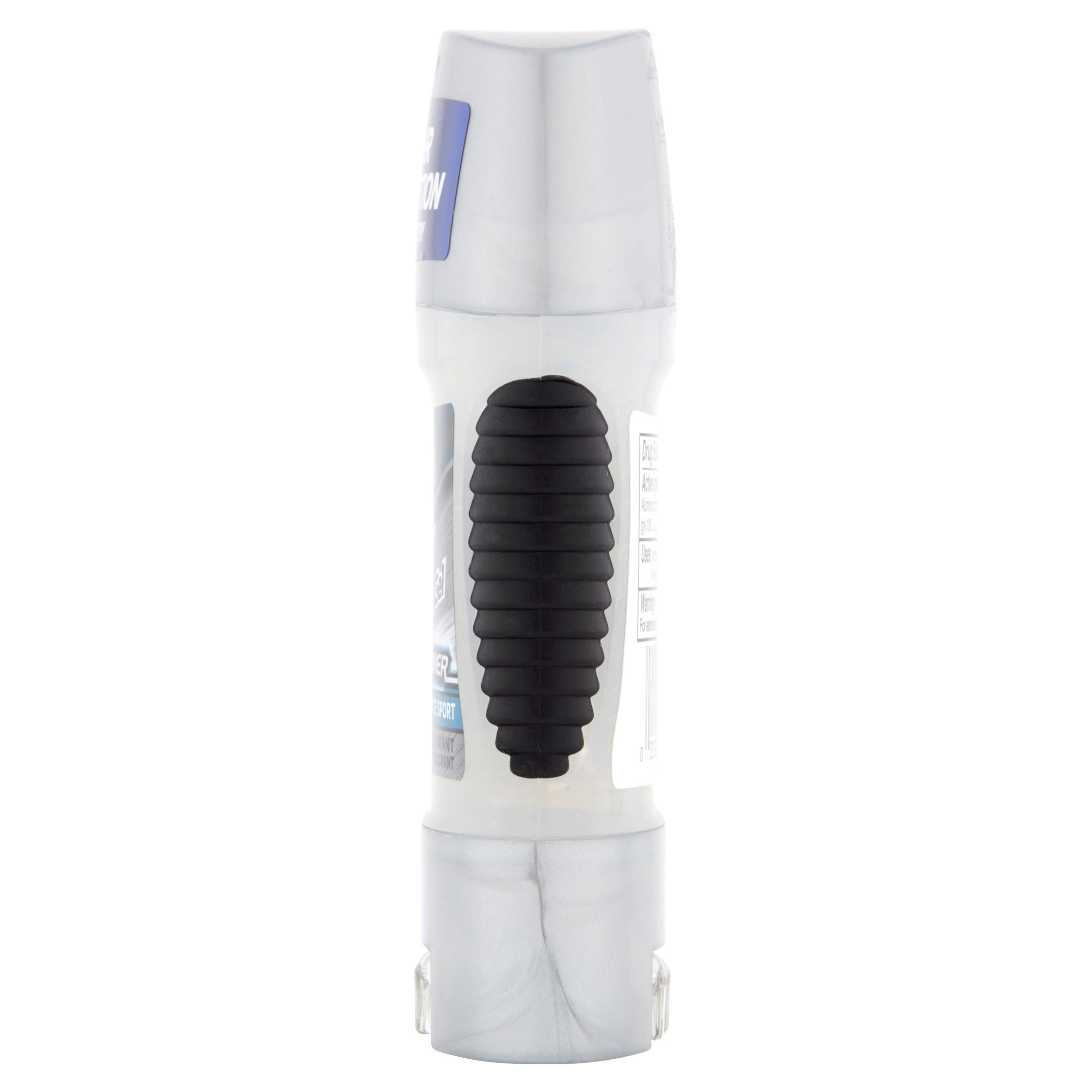 Speed Stick Power Clear Gel clear texture avoids white marks on clothes.