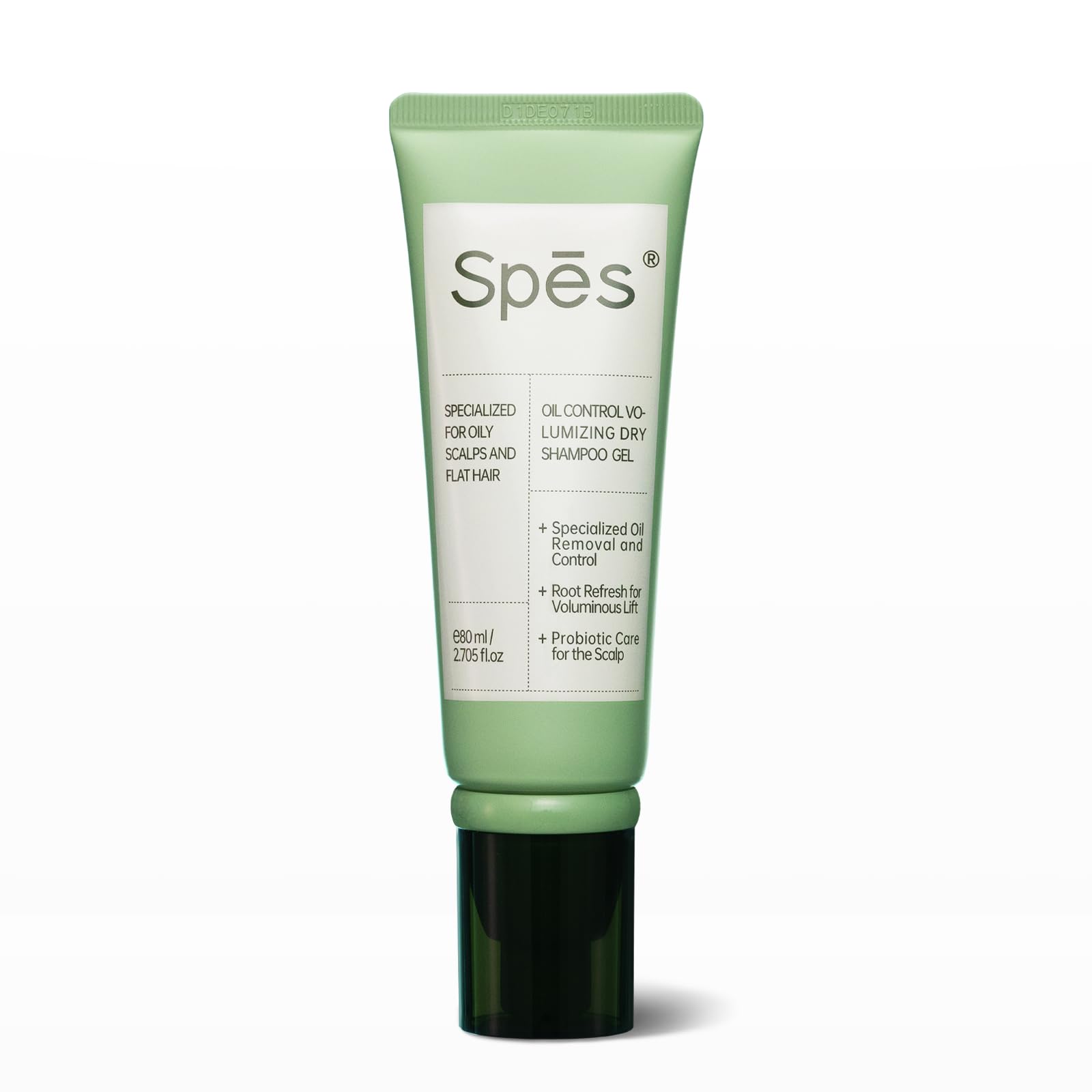 Spes Dry Shampoo Second Generation formula helps soothe itchy scalp.