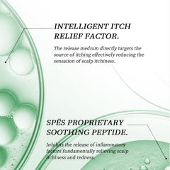 Spes Dry Shampoo Second Generation gel leaves no residue on hair.