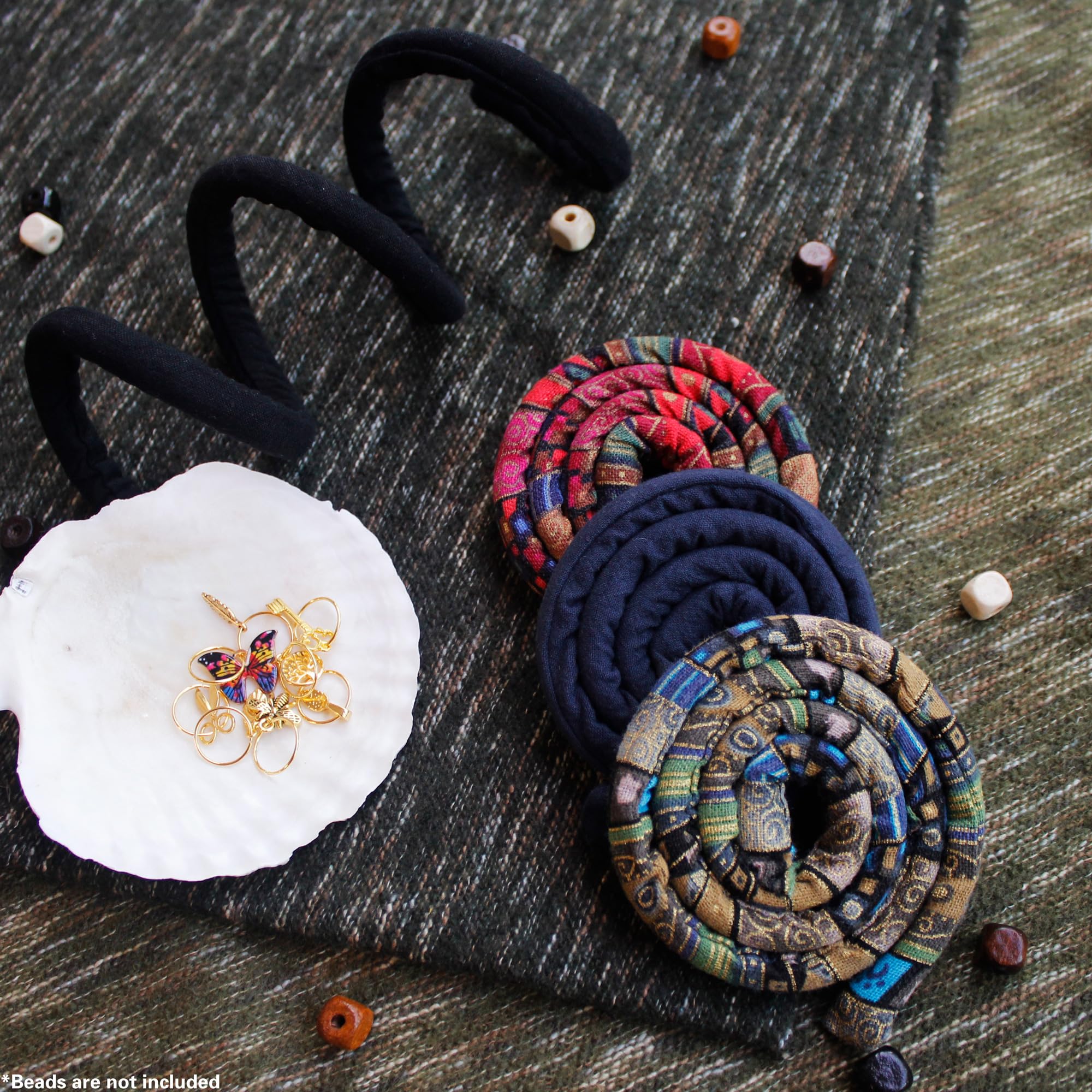 Spiral Lock Hair Tie packaging 8-piece set ready as a gift.